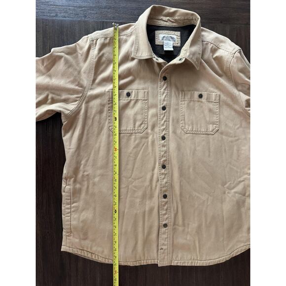 Vintage LL Bean Barn Jacket Mens XL Fleece Lined Canvas Coat Katahdin Iron Works - Picture 8 of 15